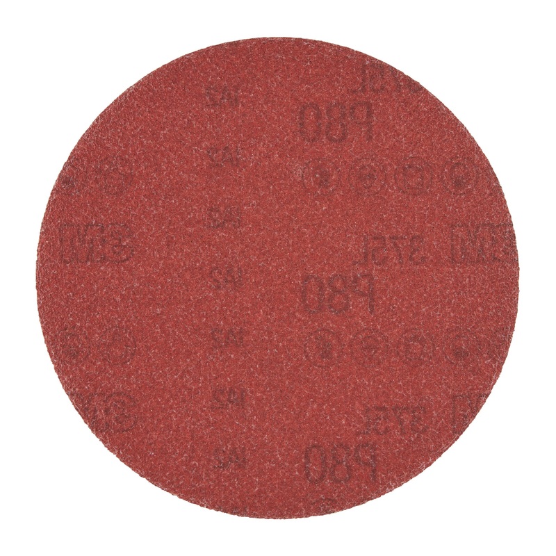 3M Hookit Film Disc 375L, P600, 6 in x NH, D/F 6HL, Die 600HZ