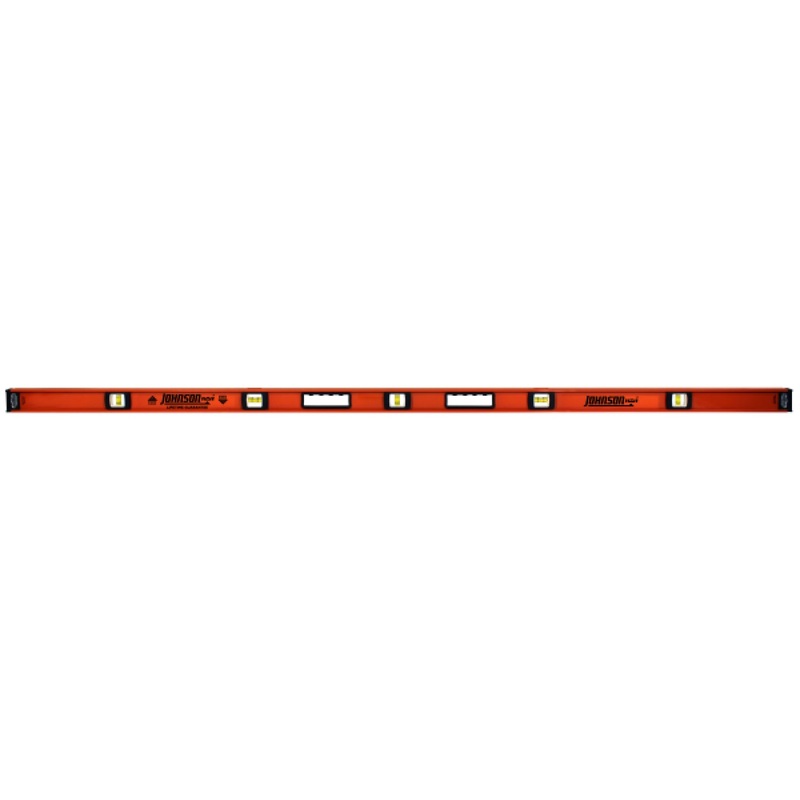 Johnson 1253-7800 78" Heavy Duty I-Beam Aluminum Level