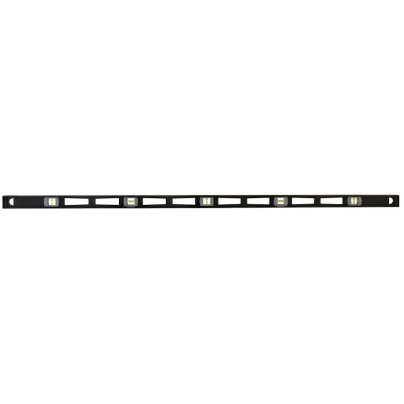 Johnson 3872 72" Magnetic Top-Reading Aluminum Level - 5 Vial