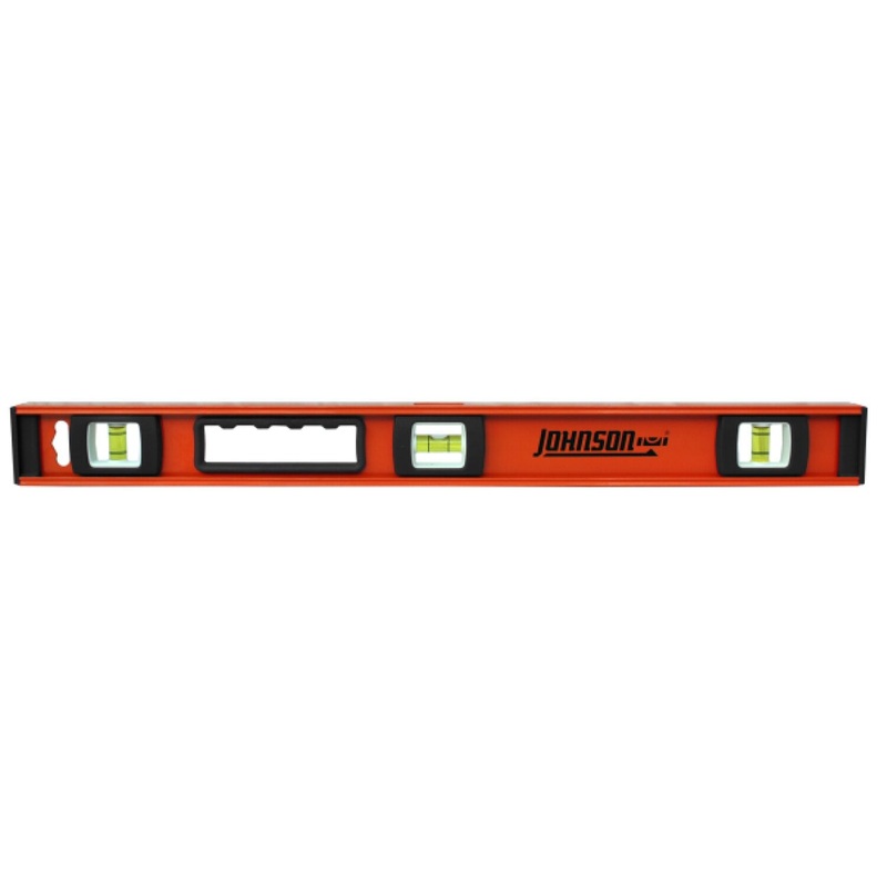 Johnson 1233-2400 24" Heavy Duty I-Beam Aluminum Level