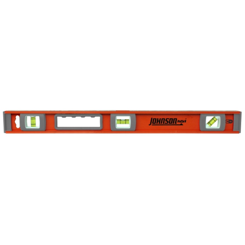 Johnson 1234-2400 24" Heavy Duty Magnetic Aluminum Level