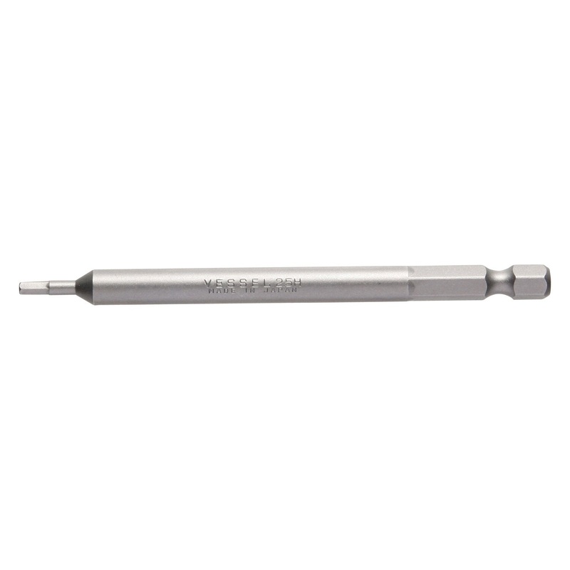 Vessel B35H25100HP1 POWER BIT 1/4" Hex B, H2.5x100H
