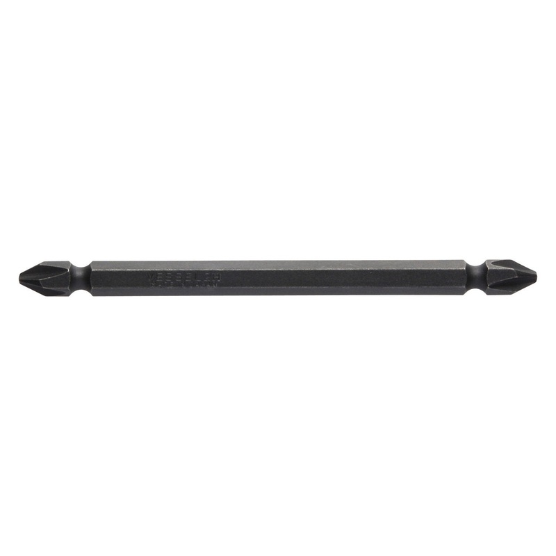 Vessel B43HP2100HP1 DOUBLE-ENDED BIT 1/4" Hex B, +2Hx100H