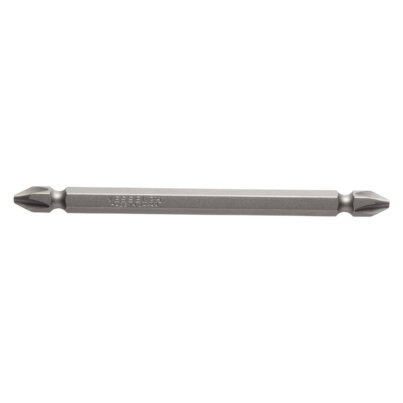 Vessel B43P2100HP1 DOUBLE-ENDED BIT 1/4" Hex B, +2x100H