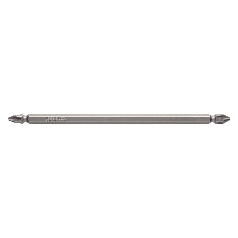 Vessel B43P2150HP1 DOUBLE-ENDED BIT 1/4" Hex B, +2x150H