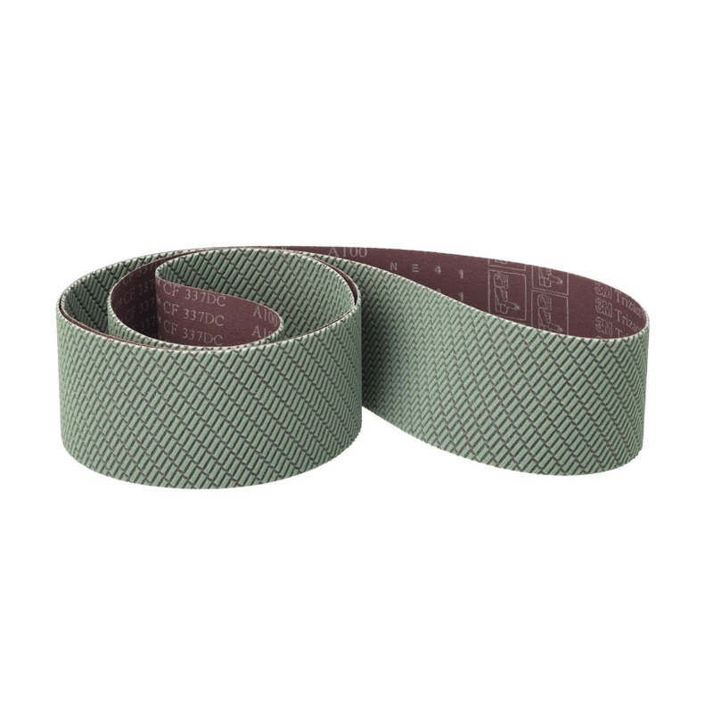 3M Trizact Cloth Belt 337DC, A300 X-weight, 2-1/2 in x 72 in,Film-lok, No Flex