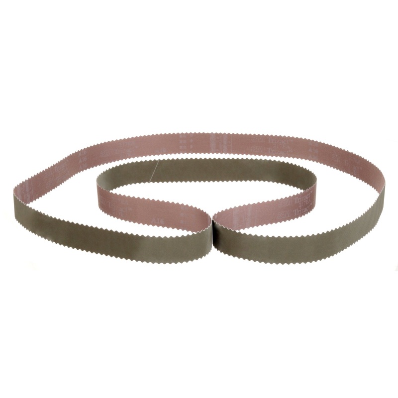 3M Trizact Cloth Belt 217EA, A45 JE-weight, 2-1/2 in x 90 in,Film-lok, Full-flex