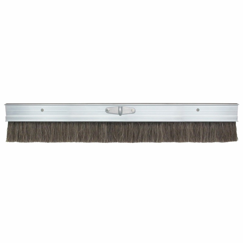 Kraft Tool CC176 48" Aluminum Natural Horsehair & Poly Blend Concrete Finish Broom