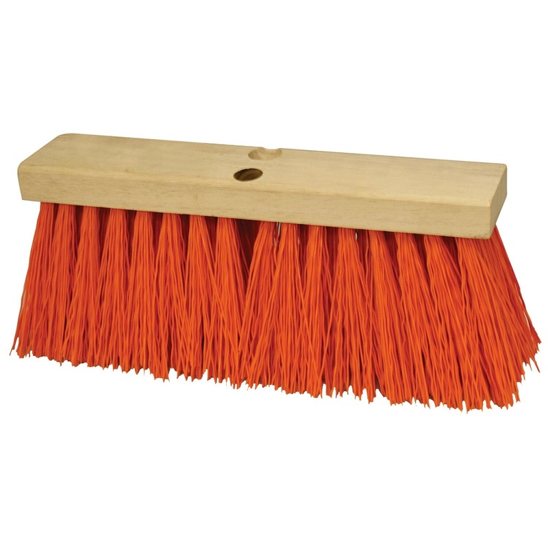 Kraft Tool CC197-01 24" Heavy Duty Orange Sweeping Broom Head