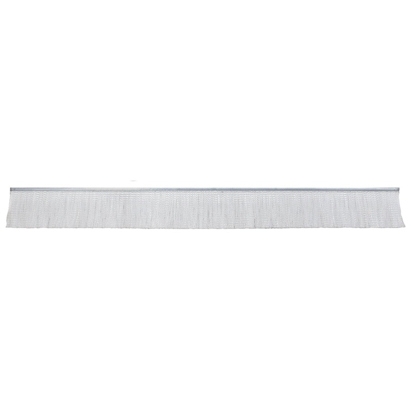 Kraft Tool CC249 48" Weigh-Lite Medium Coarse White Poly Concrete Finish Broom Replacement Strip (CC248)