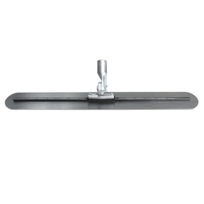 Kraft Tool CC824 48" Round End Carbon Steel Fresno with Adjustable Tooth Threaded Bracket