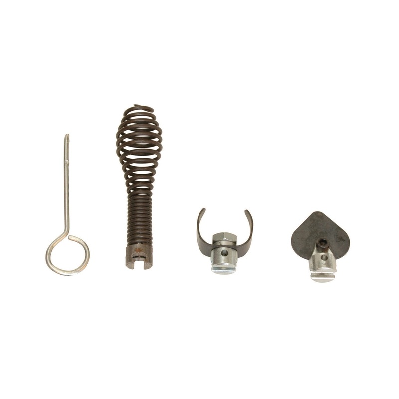 Ridgid 49002 Tool Set [3/8" (10 mm) - K-400] Includes:  T-202 Bulb Auger  T-205 C Cutter  T-211 Spade Cutter  A-13 Pin Key