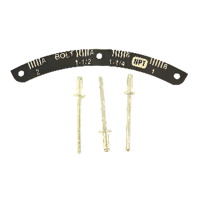 Ridgid 92777 Marking Size Plate  1-2