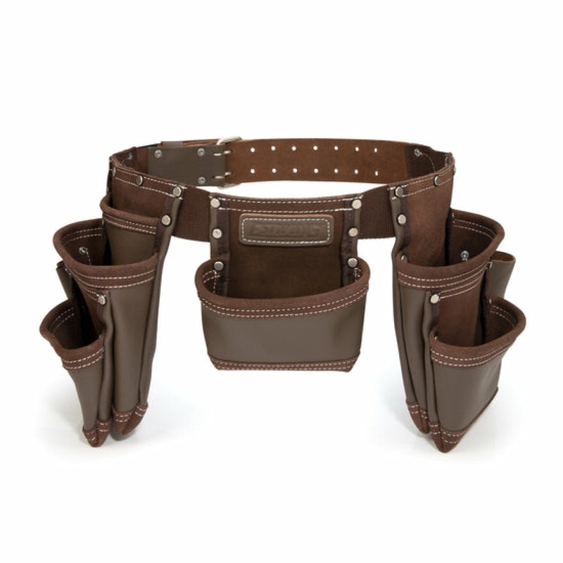 Estwing 94744 7 Pocket Leather Tool Apron