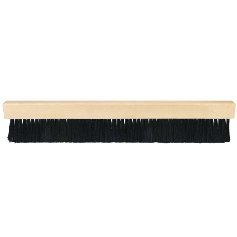 Gator Tools GF11626 24" Medium Soft .010" Poly Broom with Single Tilt Bracket