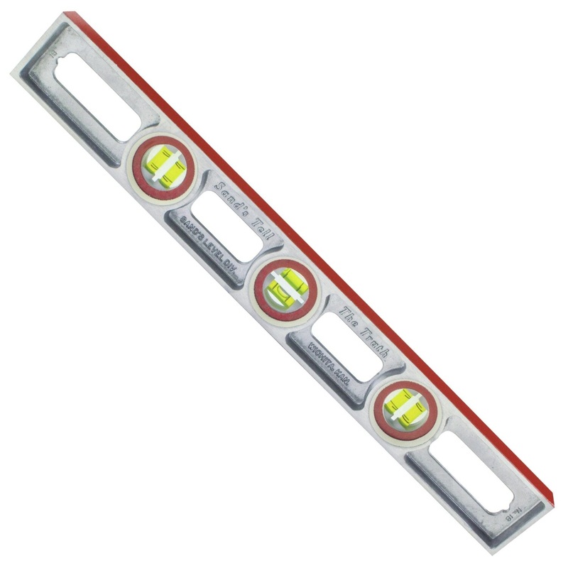Sands Level & Tool SL1818 18 Professional Cast Aluminum Level (6 Vials)