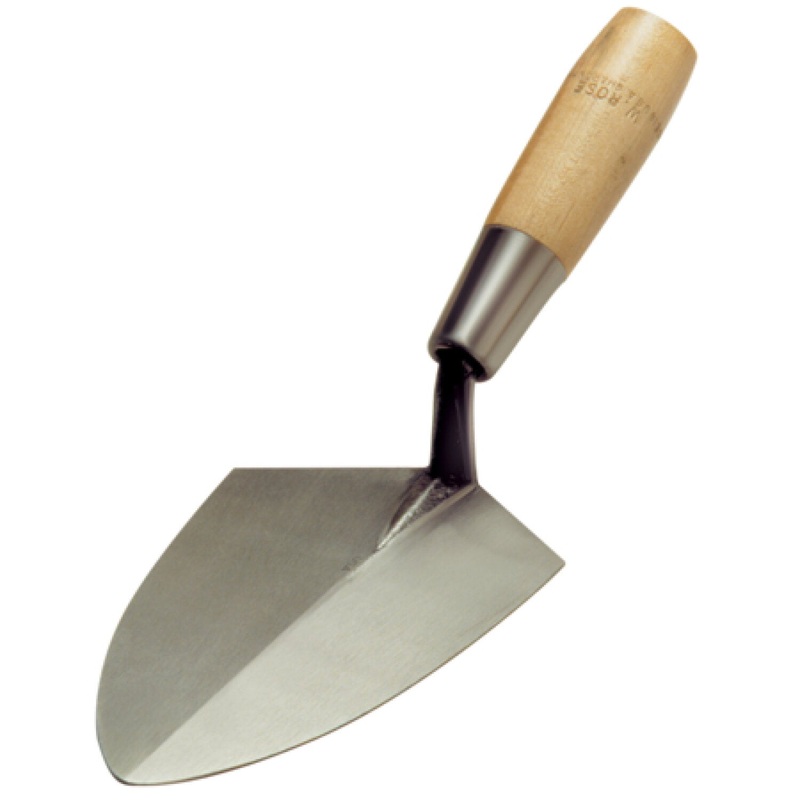 W.Rose RO55 7-1/2 Tile Trowel with 5" Wood Handle