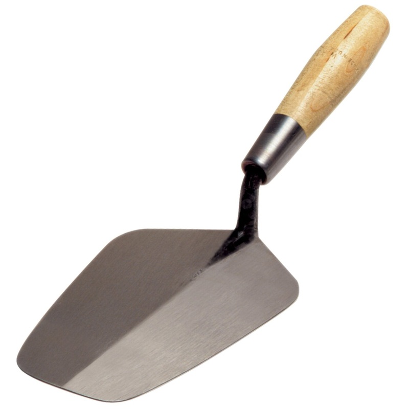 W. Rose RO6301 8 Bucket Trowel with 6" Wood Handle