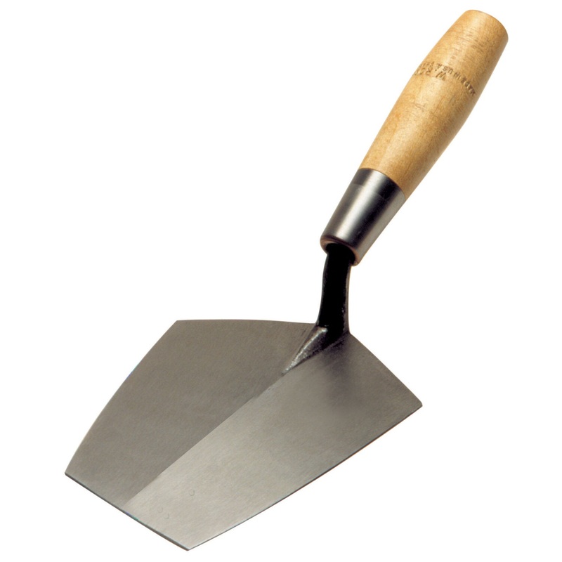 W. Rose RO6302 7-1/2 Mud Trowel with 6" Wood Handle