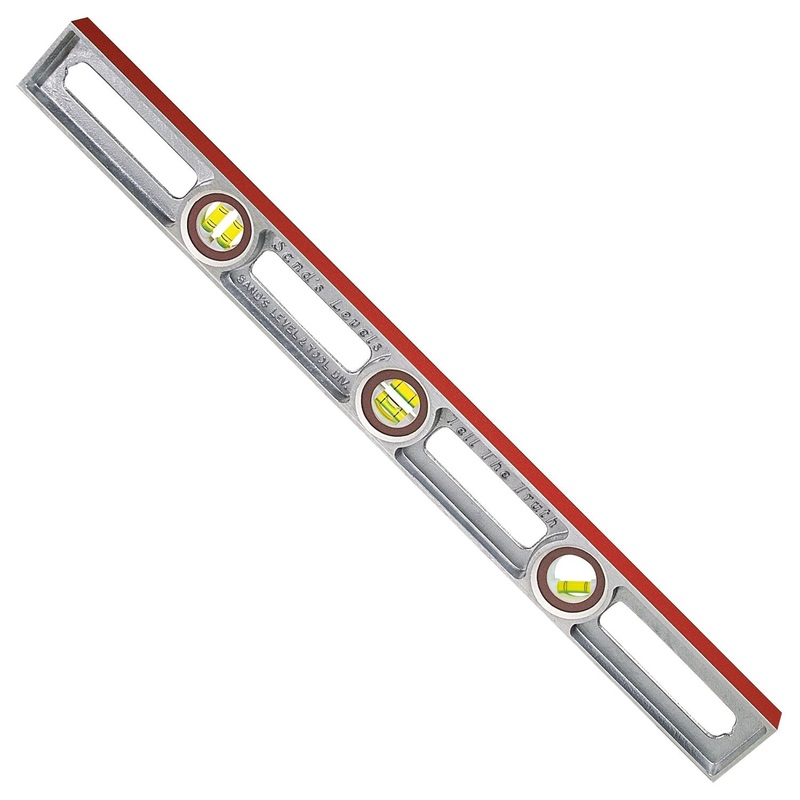 Sands Level & Tool SL24YA24 24 Professional Cast Aluminum Level (5 Vials)