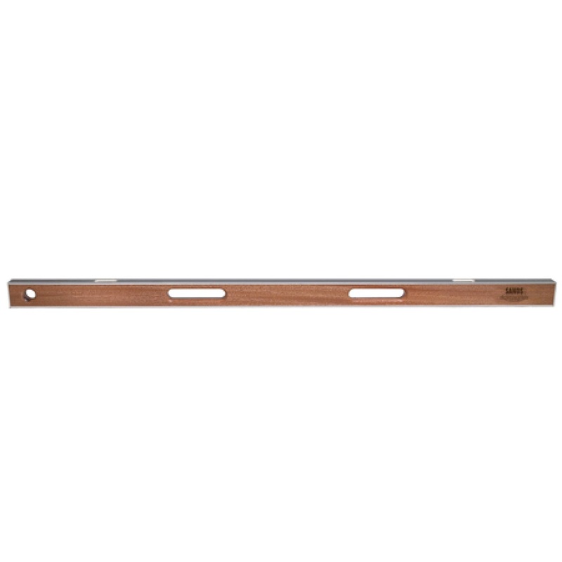 Sands Level & Tool SLAL48 48 Professional Asphalt Mahogany I-Beam Level (2 Vials