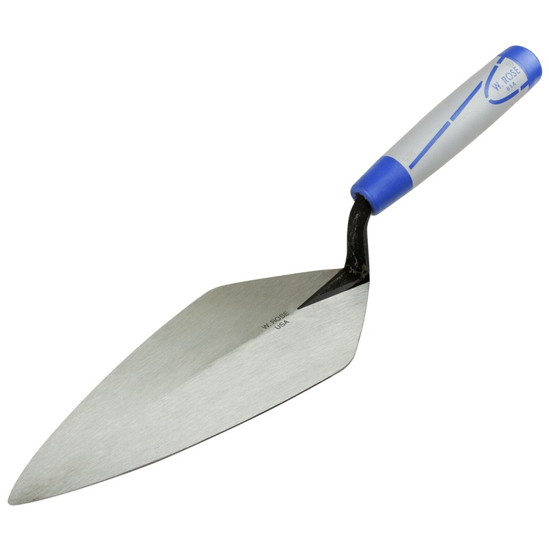 W.Rose RO116-13SH-PK2 13 Narrow London Brick Trowel with ProForm Soft Grip Handle