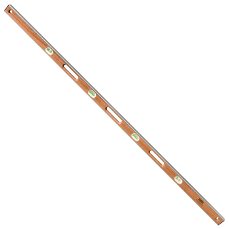 Sands Level & Tool SLMA72 72 Professional Mahogany I-Beam Level (8 Vials)