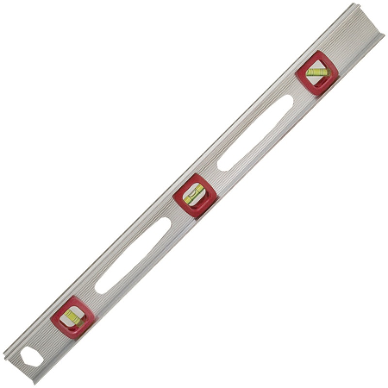 Sands Level & Tool SLPL324 24 Utility Aluminum Extruded Level (3 Vials)