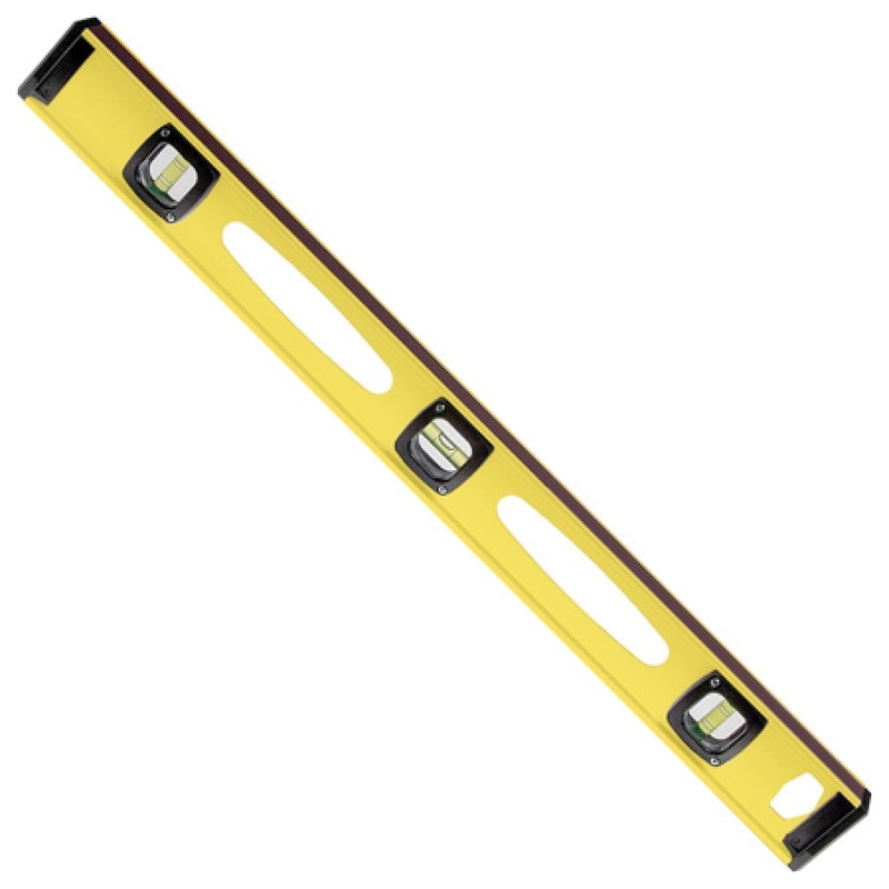 Sands Level & Tool SLQML72 72 Contractor Magnetic Extruded Aluminum Level (4 Vials)