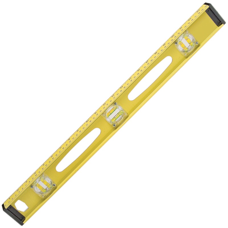 Sands Level & Tool SLSC3624 24 Contractor Extruded Aluminum Level (6 Vials)