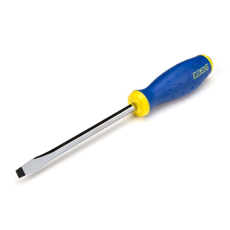 Estwing 42449-02 5/16-Inch x 6-Inch Slotted Heavy Duty Hex Shaft Demolition Screwdriver with Magnetic Tip