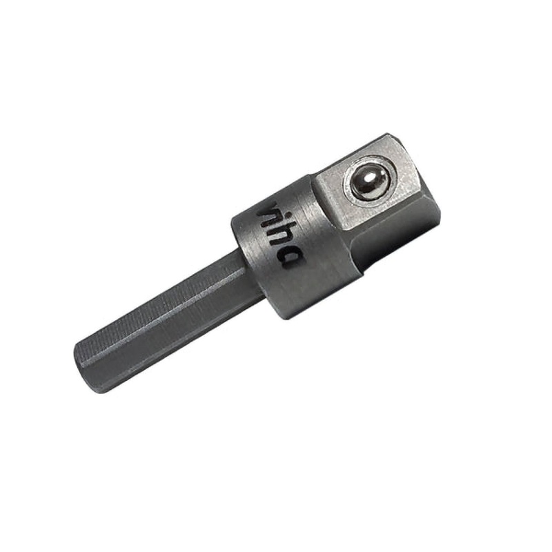 Wiha Tools 75806 4mm to 1/4" Micro Bit Socket Adapter
