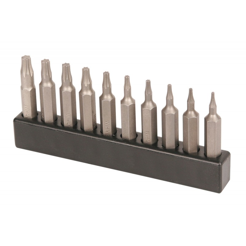 Wiha Tools 75988 Micro Bit TORX, 10 Pack