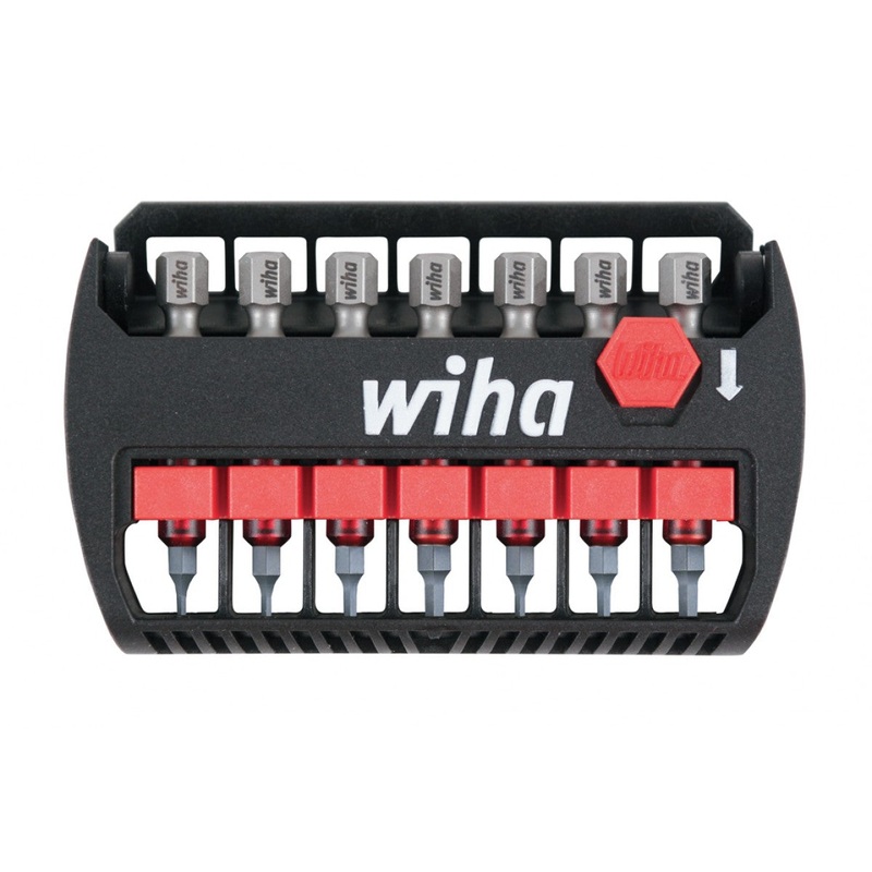 Wiha Tools 76896 7 Piece BitBuddy MaxxTor Impact Bit Set - TORX T10-T40