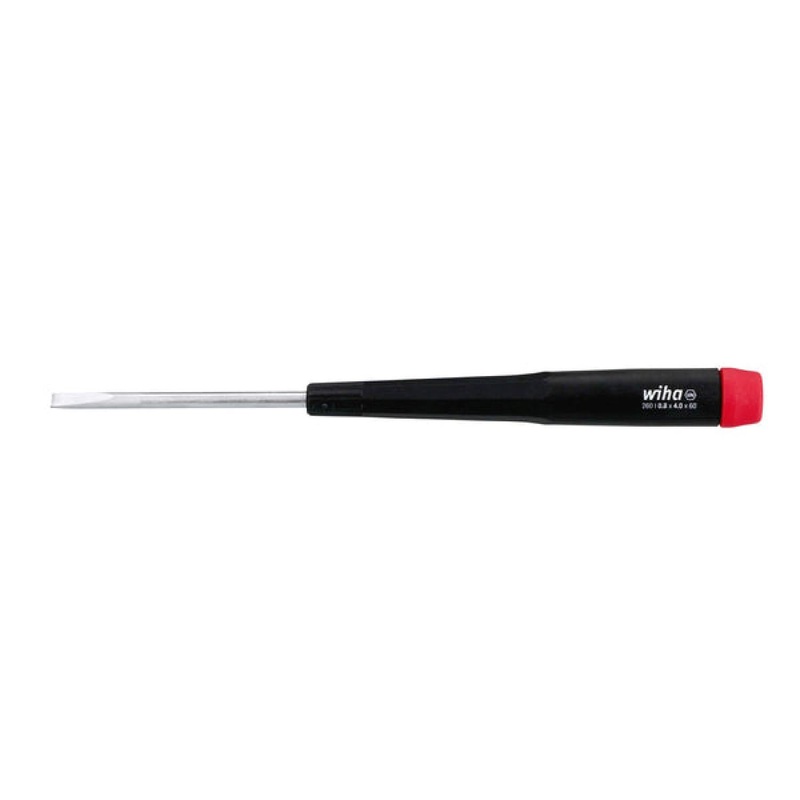 Wiha Tools 26040 4.0 (5/32") x 60mm Precision Slotted Screwdriver