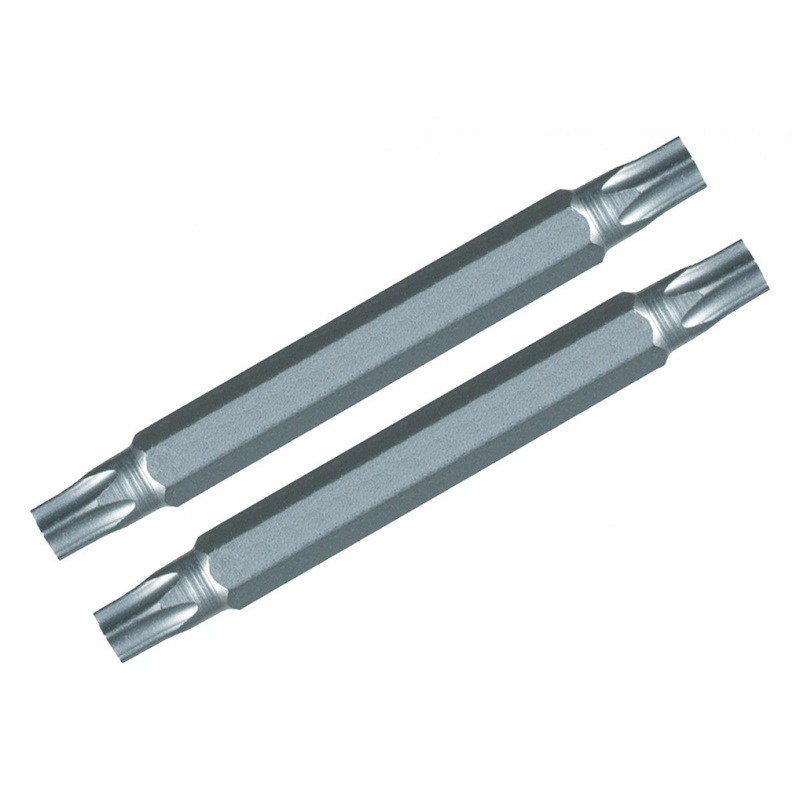 Wiha Tools 74462 T8 x 65mm TORX Double End Bits, 2 Pc. Set