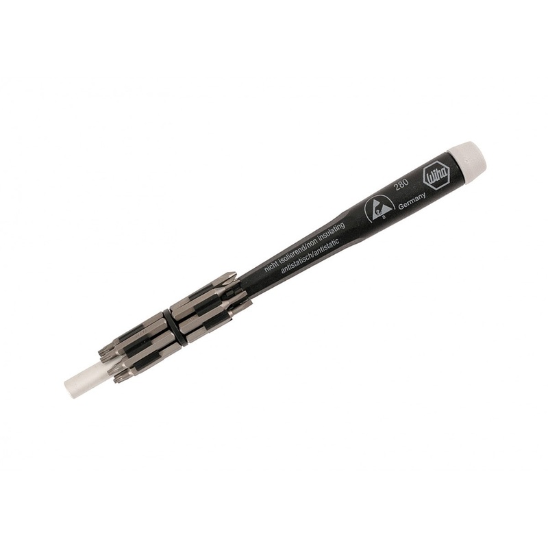 Wiha Tools 75097 Sys 4 ESD Micro Bit Set Sl/PH/PL