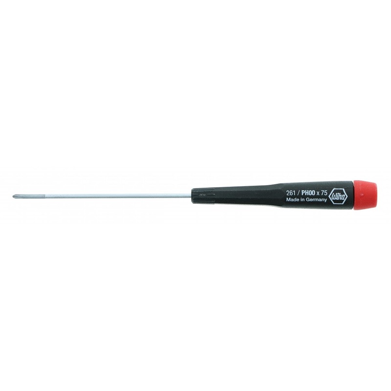 Wiha Tools 26104 Precision Phillips Driver #00 x 75mm