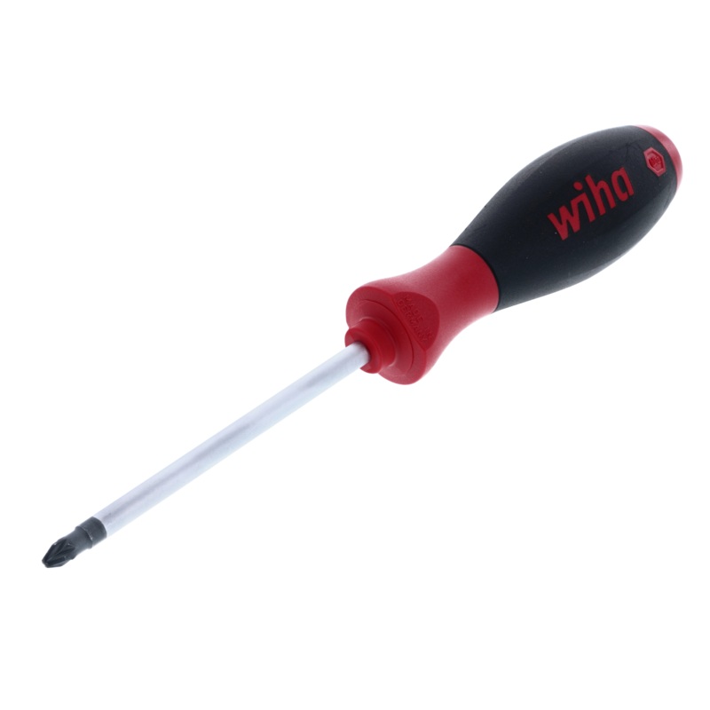 Wiha Tools 31315 SoftFinish Pozidriv Screwdriver, #2 x 100 mm