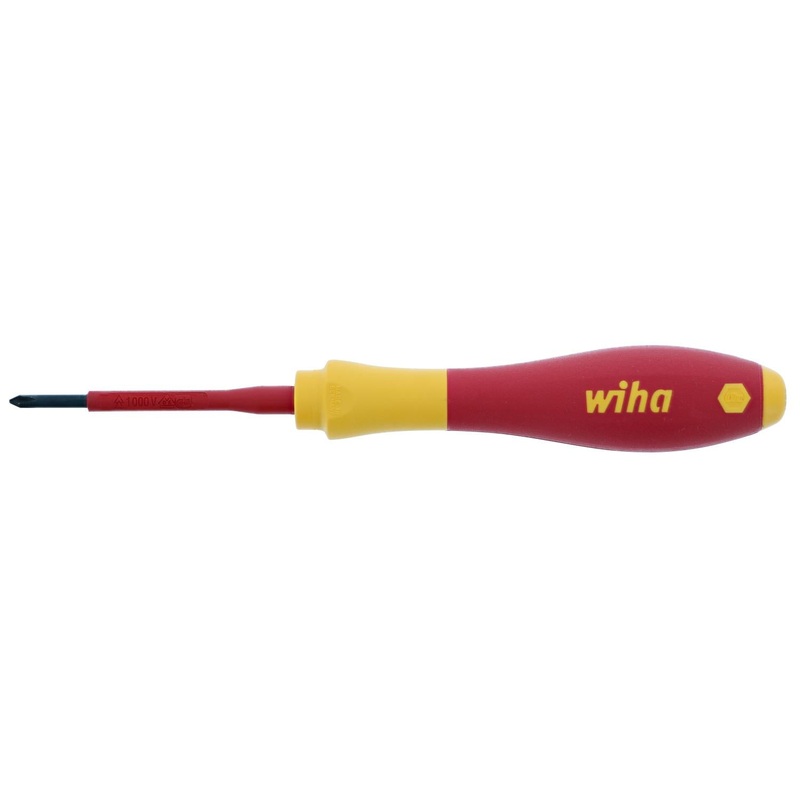 Wiha Tools 32100 Insulated Phillips Screwdriver, #0 x 60 mm