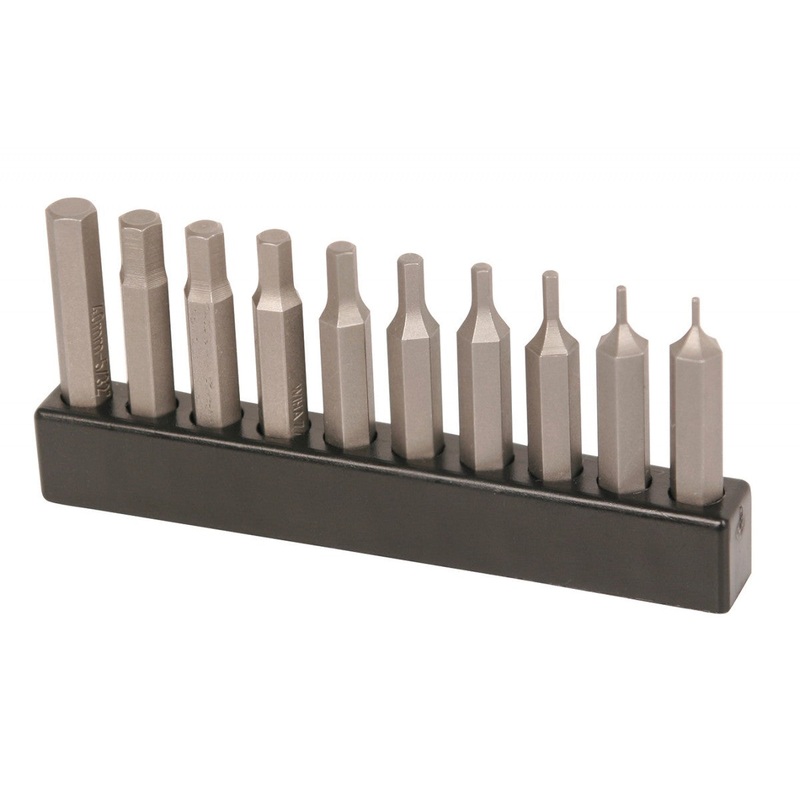 Wiha Tools 75982 Micro Bit Hex Inch 10 Pack