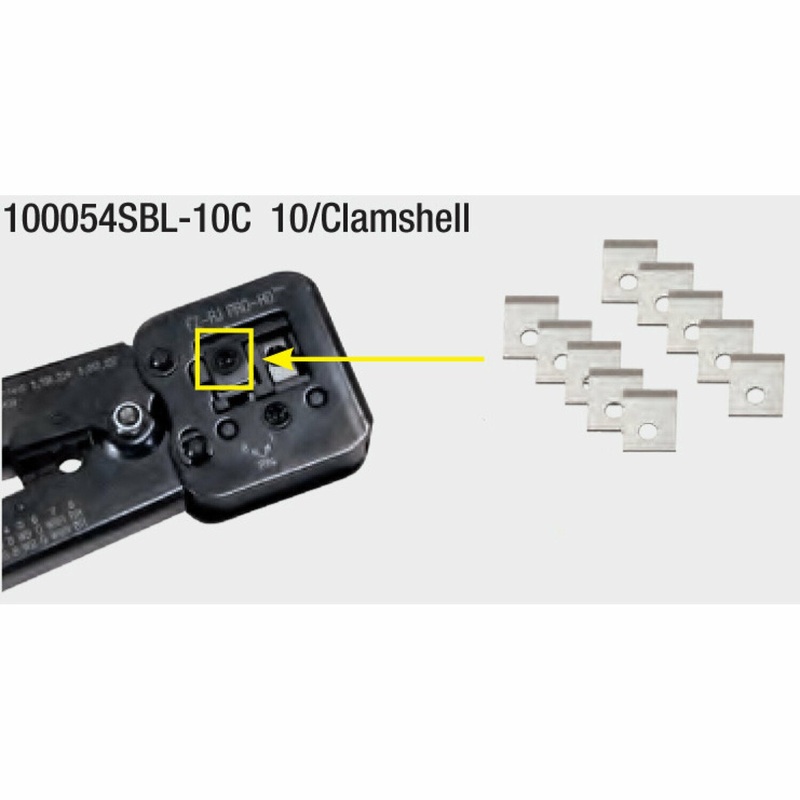 Platinum Tools 100054SBL-10C EZ-RJPRO Crimp Tool Replacement Blades  10pcs