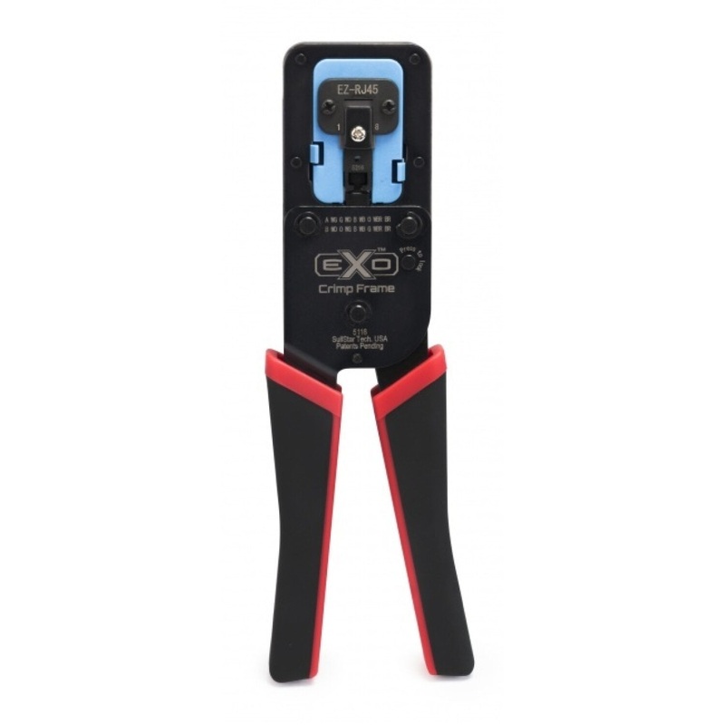 Platinum Tools 100060C EXO Crimp Tool Frame for EZ and ezEX Pass-Through RJ45 Connectors