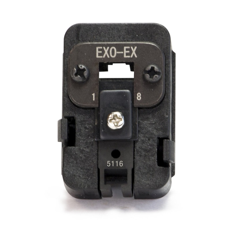 Platinum Tools 100071C EXO Crimp Tool Die Insert for ezEX-RJ45 Connectors (EXO-EX)