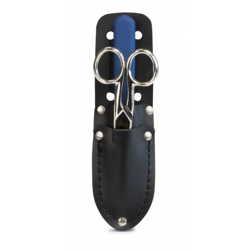 Platinum Tools 10521C Leather Scissors and Splicing Knife Pouch