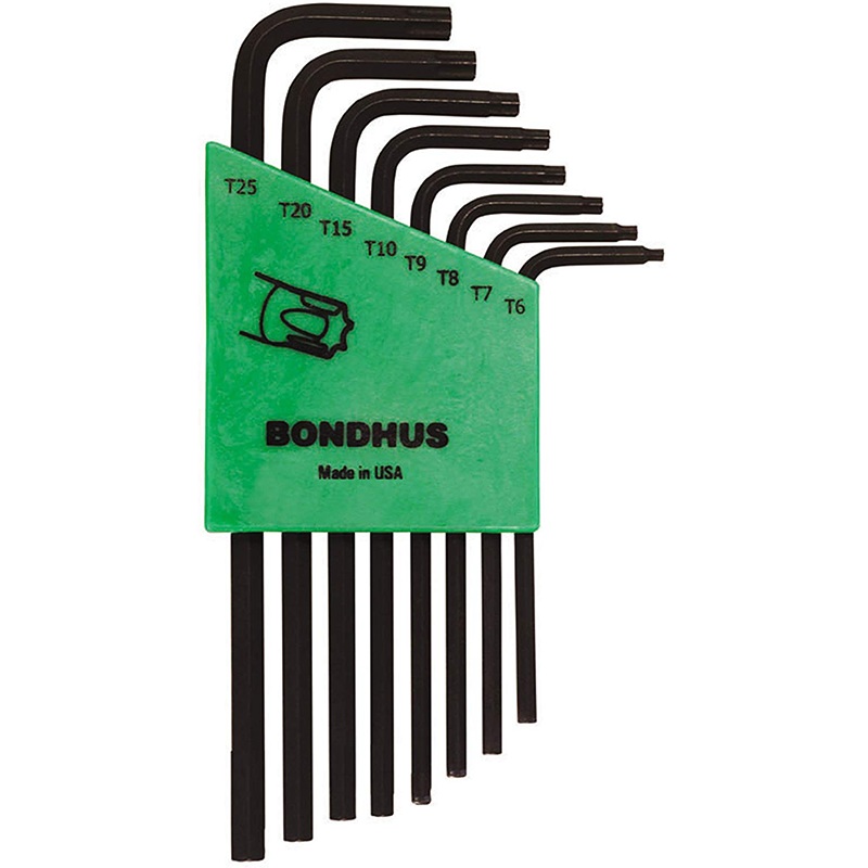 Bondhus 31832 TORX Long Arm L-Wrench Set, 8 Pc.