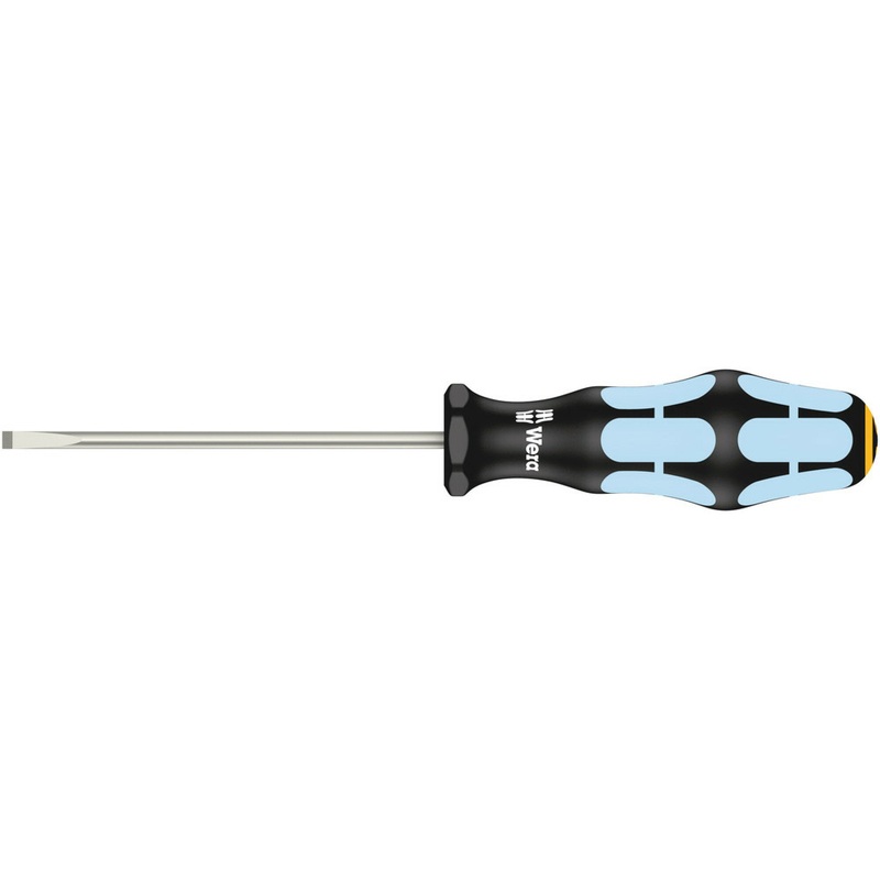 Wera 3335 Screwdriver for slotted screws, stainless, 0.5 x 3 x 80 mm