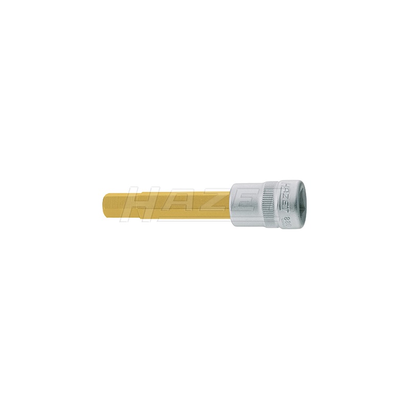 Hazet 8801-5 5mm Hex Titanium-Nitride Socket 3/8"