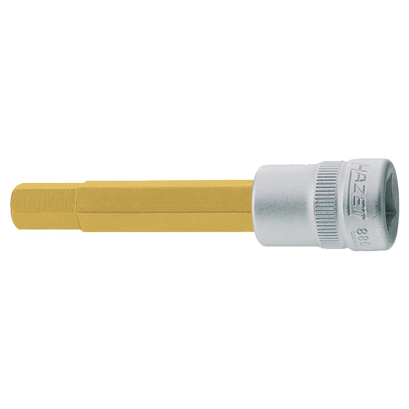 Hazet 8801-6 6mm Hex Titanium-Nitride Socket 3/8"