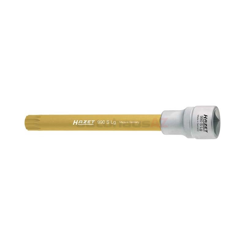 Hazet 990SLG-12 M12 XZN 1/2" Square Extra-Long Screwdriver Socket